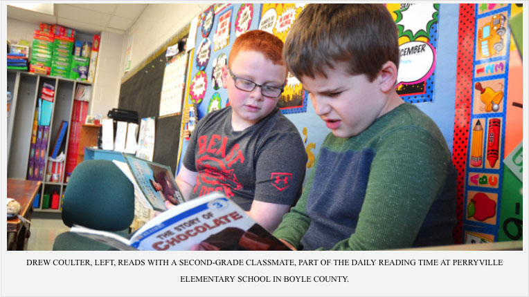 Perryville Elementary Students Reading